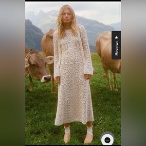 Spell Helene crochet gown